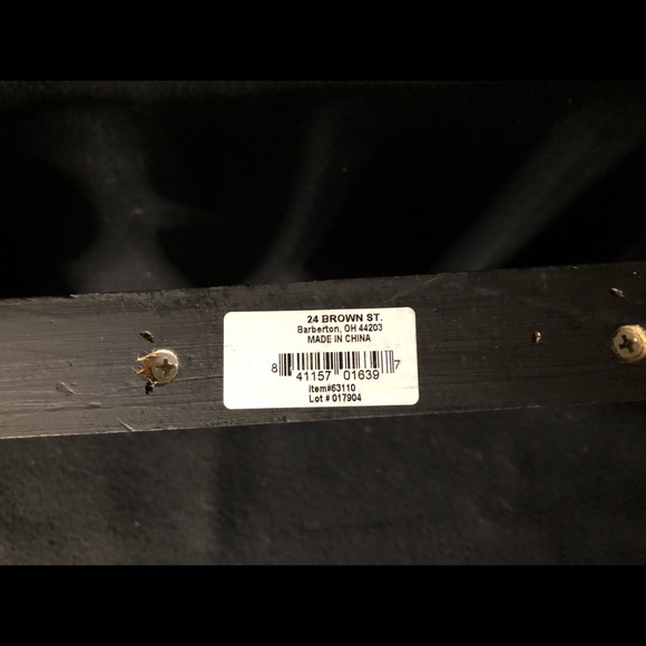 🆕 NWOT - Rustic Wooden “Santa” Letter Cutout Sign🎅 - Picture 4 of 4